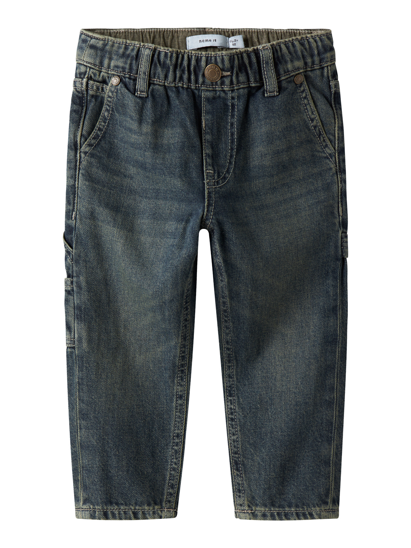 Name It Ben Carp Tapered Jeans - Vintage Dark Blue Denim
