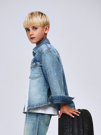 NAME IT Denim Skjorte Jonas Vintage Medium Blue