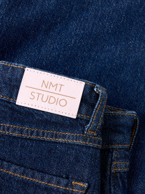 NAME IT Wide Jeans Bella Dark Blue Denim 