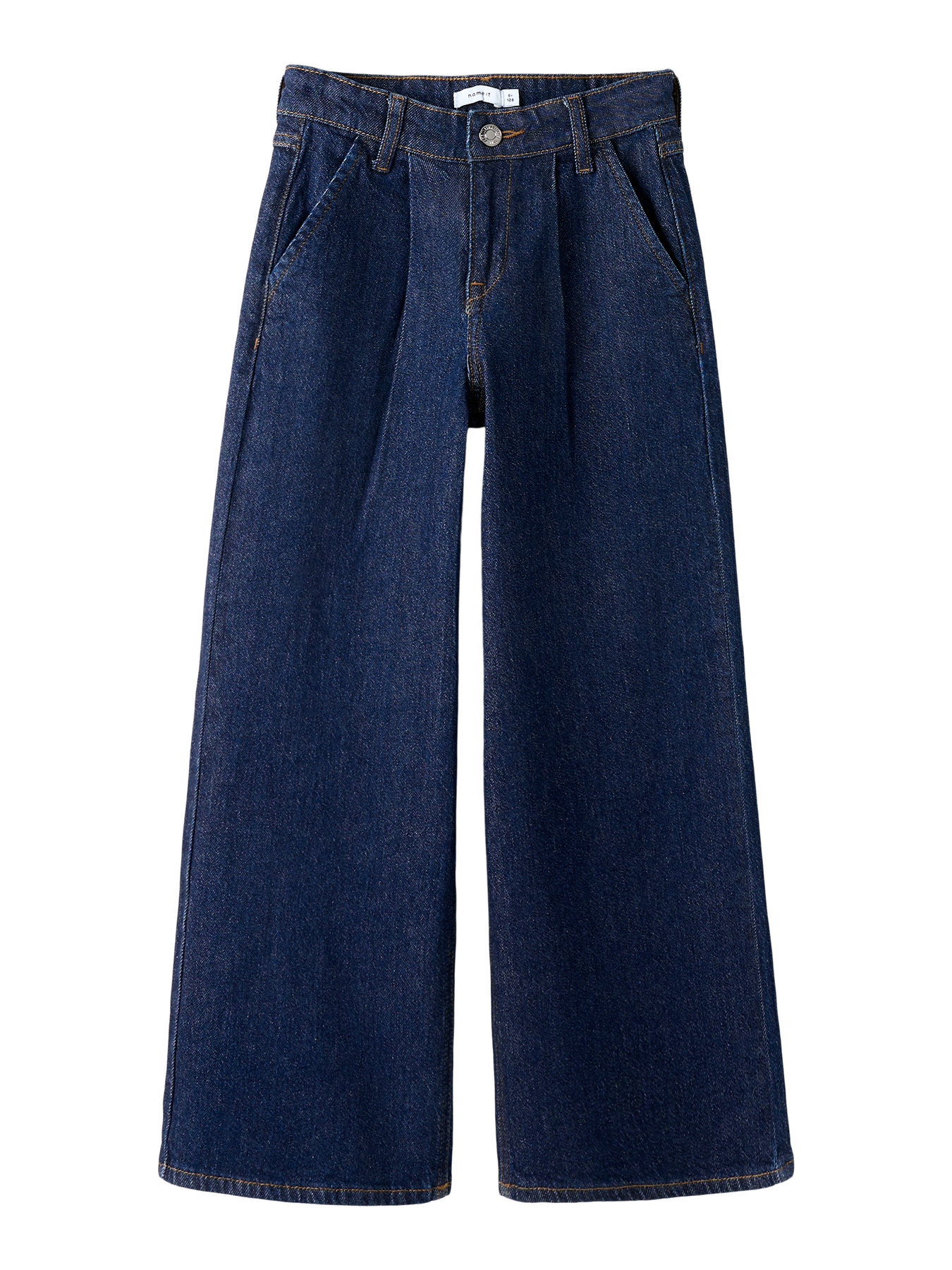 NAME IT Wide Jeans Bella Dark Blue Denim 