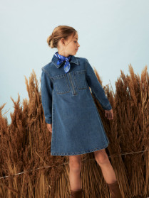 NAME IT Denim Kjole Astrid Medium Blue Denim