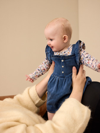 NAME IT Spencer Kjole Morgan Medium Blue Denim