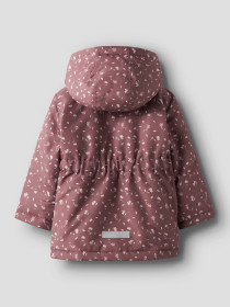 NAME IT Jakke Maxi Rose Brown Bloom