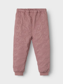 NAME IT Quilt Sæt Moon Glitter Fo Woodrose