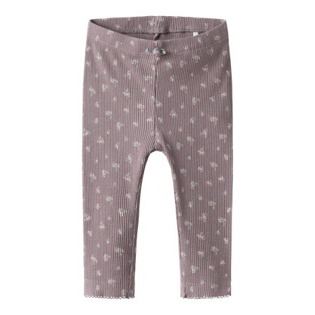NAME IT Rib Leggings Hoise Purple Dove