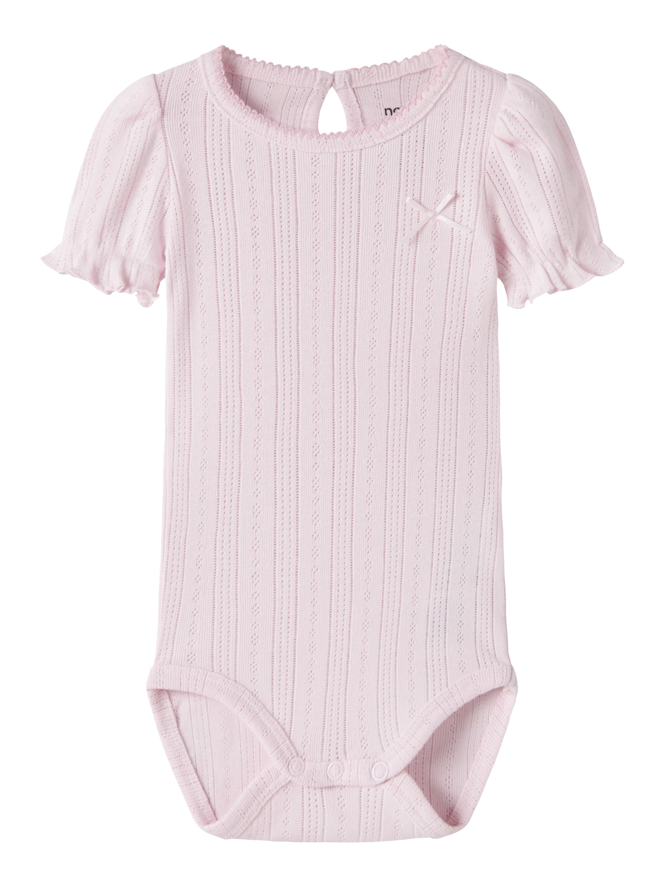 Name It Body k/æ - NbfHappy - Cradle Pink m. Hulmønster