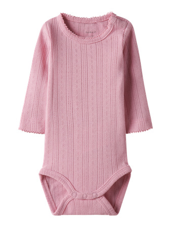 NAME IT Langærmet Body Happy Cameo Pink