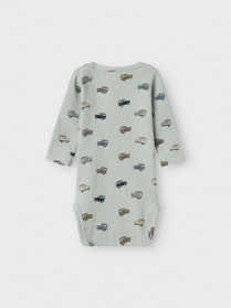 NAME IT Rib Body Hukab Aqua Gray