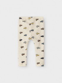 NAME IT Rib Leggings Hukab Peyote Melange