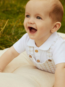 NAME IT Polo Kortærmet Body Hofman Bright White