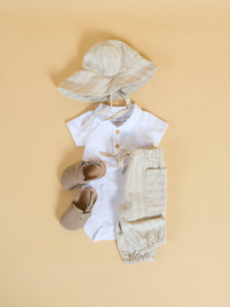 NAME IT Polo Kortærmet Body Hofman Bright White