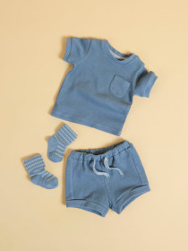 NAME IT Shorts Jush Blue Mirage