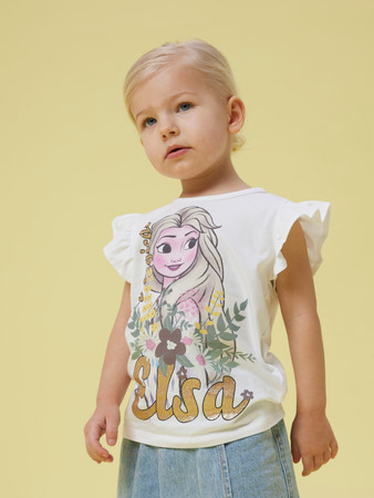 NAME IT Top Frozen Fabla Bright White