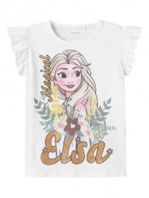 NAME IT Top Frozen Fabla Bright White