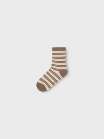 NAME IT 3-Pak Strømper Huberts Peyote Slate Gray/walnut