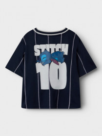 NAME IT Stitch T-shirt Ariz Navy Blazer