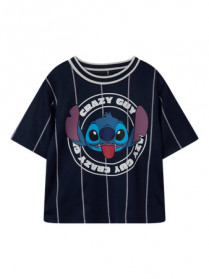 NAME IT Stitch T-shirt Ariz Navy Blazer