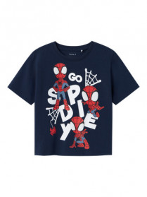 NAME IT Main Spidey T-shirt Navy Blazer