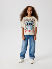 NAME IT Straight Folde Jeans Rose Medium Blue Denim