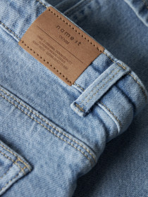 NAME IT Straight Folde Jeans Rose Light Blue Denim