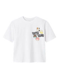 NAME IT T-shirt Momi Squish Bright White