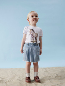 NAME IT T-shirt Hani Bright White