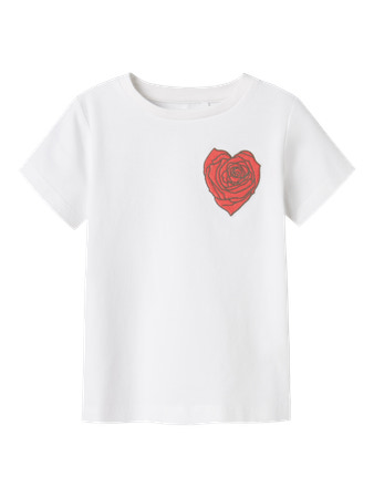 Name It Honey T-shirt - Bright White