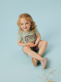 NAME IT T-Shirt Jamaria Aqua Gray
