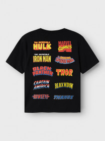 NAME IT Marvel T-shirt Adriel Black