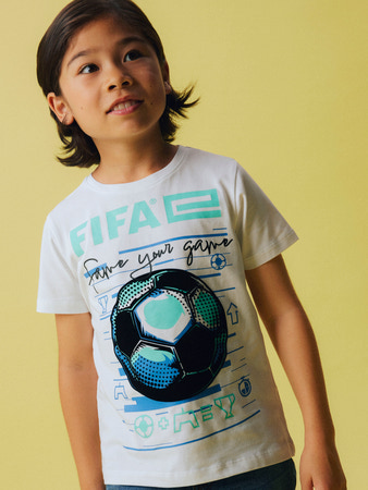 NAME IT Fifa T-shirt Adian Bright White