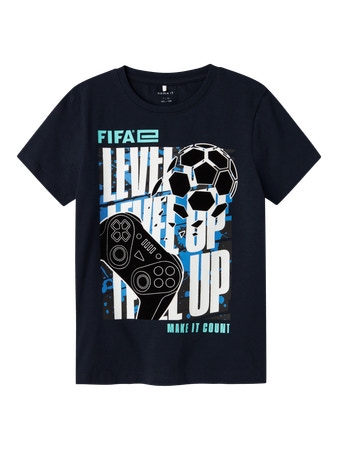 NAME IT Fifa T-shirt Adian Navy Blazer