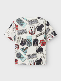 NAME IT T-shirt Minecraft Map Bright White