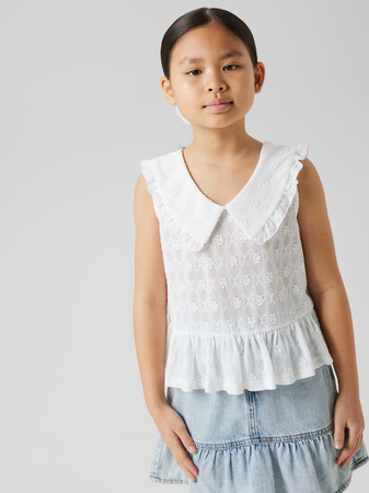 Name It Top Hvid - Str. 7-8y 122/128cm