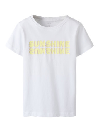 Name It NkfJemil T-shirt - Bright White