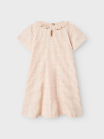 LIL ATELIER T-shirt kjole Hulla Hua Peach Blush