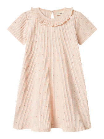 LIL ATELIER T-shirt kjole Hulla Hua Peach Blush
