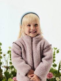 NAME IT Teddy Jakke Minna Violet Ice
