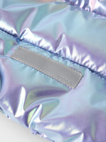 NAME IT Shiny Puffer Jakke Molina Pastel Lilac