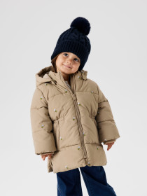 NAME IT Puffer Jakke Molly Puffer Silver Mink