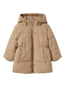 NAME IT Puffer Jakke Molly Puffer Silver Mink