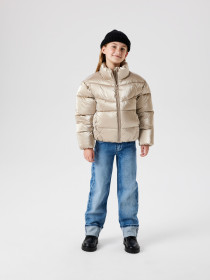 NAME IT Puffer Jakke Manon Frosted Almond