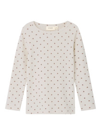 LIL ATELIER Rib Bluse Lago Kim Turtledove Ladybug