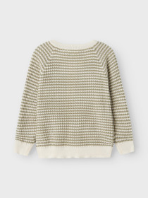 LIL ATELIER Strik Cardigan Halma Seagrass