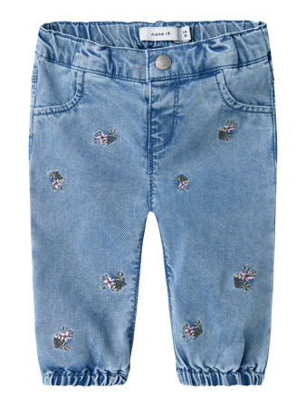 Name It Rose Denim Jeans - Light Blue Denim