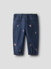 NAME IT Denim Jeans Rose Dark Blue Denim Flower