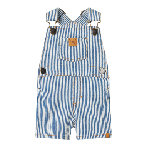 LIL ATELIER Kort Overall Halfdan Zen Blue Coconut Milk billede