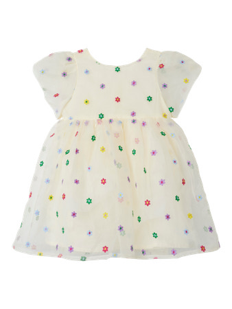 Name It Frigga Tyl Kjole - Oatmeal