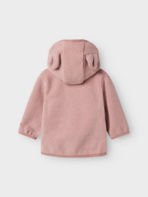 NAME IT Fleece Jakke Meeko Woodrose