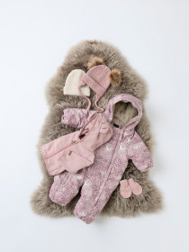 NAME IT Fleece Jakke Meeko Woodrose