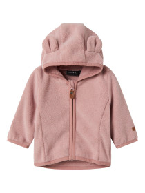 NAME IT Fleece Jakke Meeko Woodrose